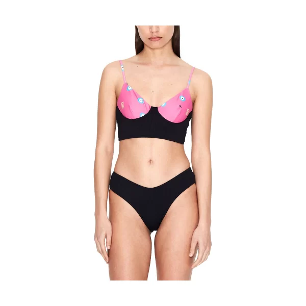 Μαγιό Nadia Rapti SEE SHINE BLACK BIKINI SET WOMEN