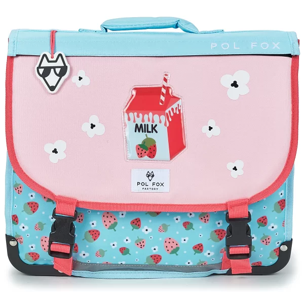 Σάκα Pol Fox CARTABLE STRAWBERRY 38 CM
