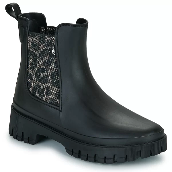 Μπότες Only ONLULA SHORT LUREX RAINBOOT