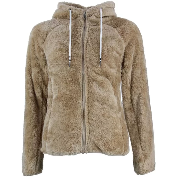 Fleece Peak Mountain Blouson polaire à capuche femme ALANZO