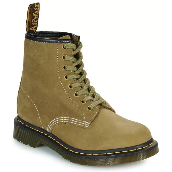Μπότες Dr. Martens 1460 MUTED OLIVE NUBUCK