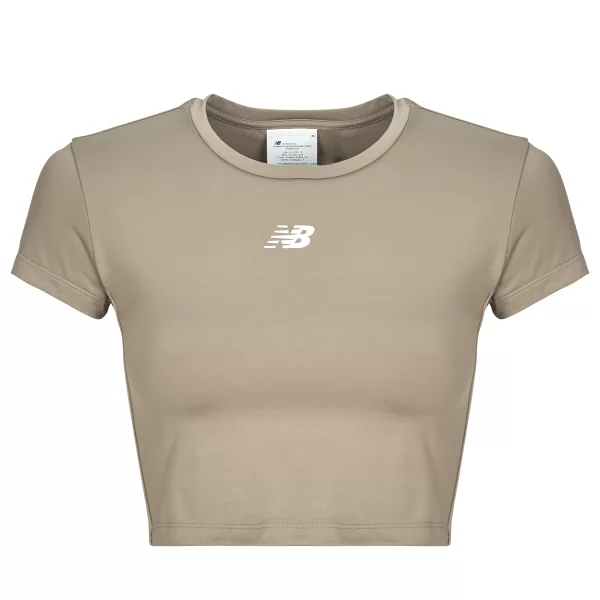 T-shirt με κοντά μανίκια New Balance NB Harmony Fitted T-Shirt