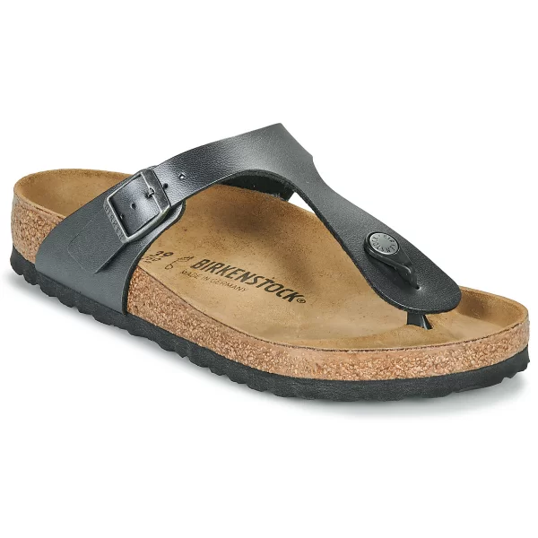 Σαγιονάρες BIRKENSTOCK Gizeh BF Metallic Black