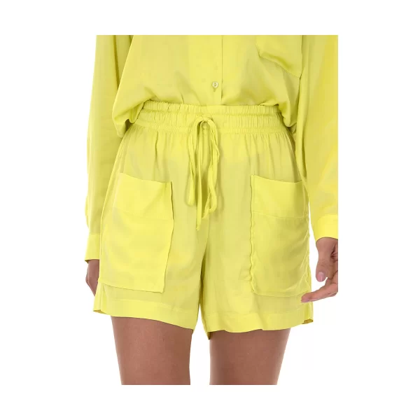 Shorts & Βερμούδες Black N Black ELASTIC WAIST DRAW STRING SHORTS WOMEN BLACK BLACK