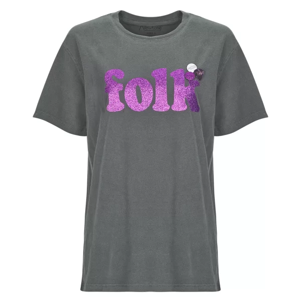 T-shirt με κοντά μανίκια Newtone TRUCKER FOLK