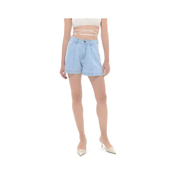 Shorts & Βερμούδες Sac N Co BRITNEY DENIM REGULAR FIT SHORTS WOMEN SAC CO