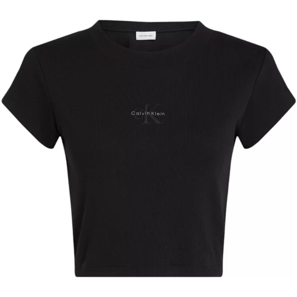 T-shirt με κοντά μανίκια Calvin Klein Jeans MONOGRAM BABY TEE LV047AB802