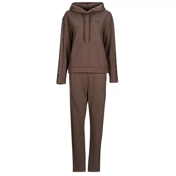 Σετ από φόρμες Emporio Armani EA7 TRAIN TRACKSUIT W HO RN CH EXTENDED LOGO BR - TRAIN TRACKSUIT W