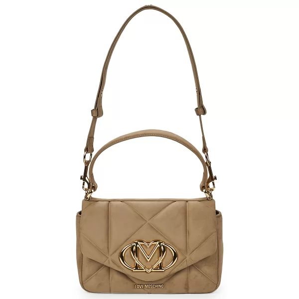 Τσάντες ώμου Love Moschino EMBOSSED Q SUEDE