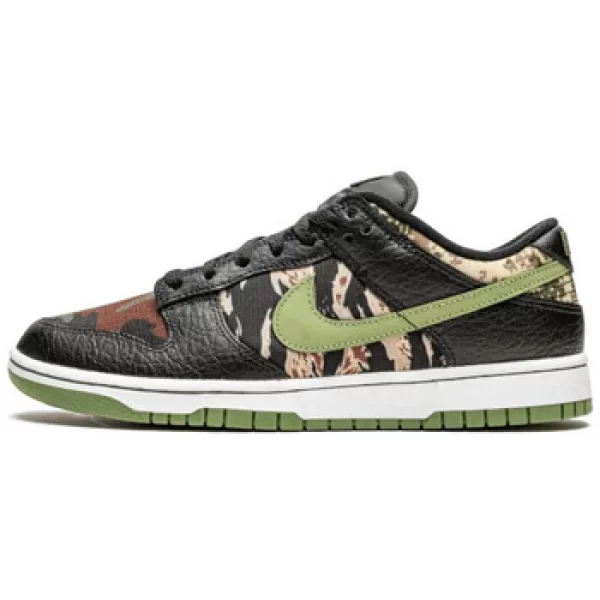 Sneakers Nike Dunk Low SE Black Multi-Camo (Crazy Camo)