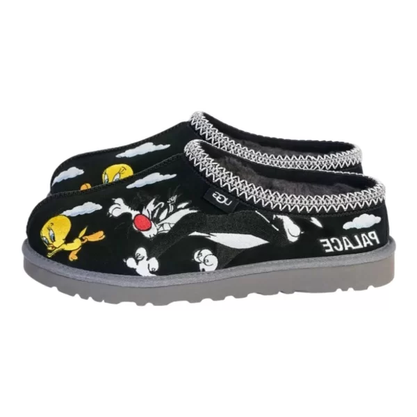 Παντόφλες UGG Tasman Slipper Palace x Looney Tunes Black