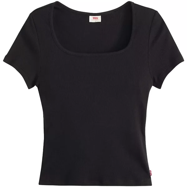 T-shirt με κοντά μανίκια Levis Essential Sqrd Neck Tee