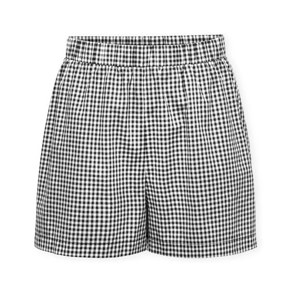 Shorts & Βερμούδες Only Maye Check Shorts - Black/White
