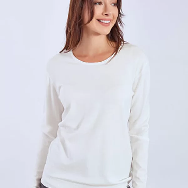 Πουλόβερ με στρογγυλή λαιμόκοψη WT1042.4379+3