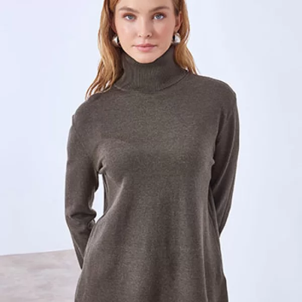 Ζιβάγκο μακρύ με αφινίριστο τελείωμα WT1042.4323+1