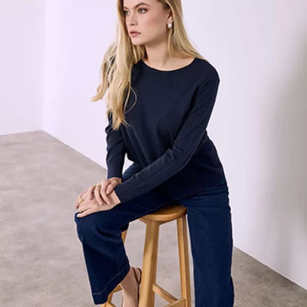 Πουλόβερ με γυριστή λαιμόκοψη SQ1738.4965+6