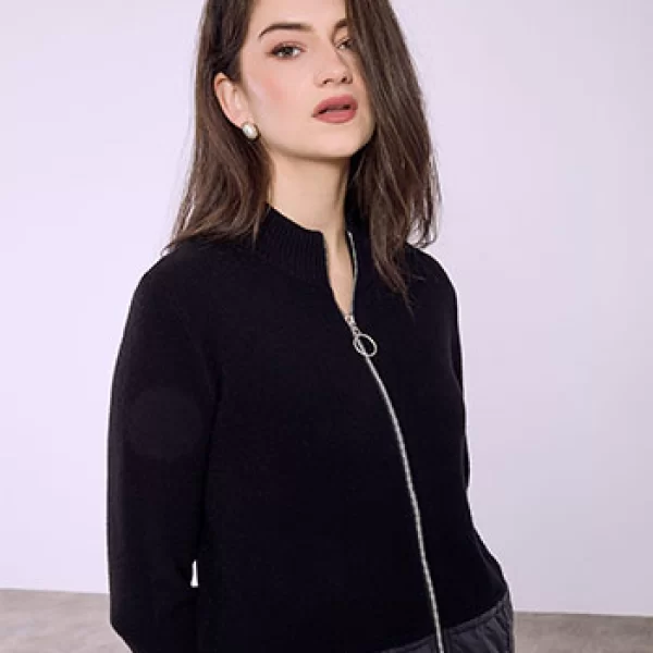 Ζακέτα με καπιτονέ τελείωμα SQ7568.5125+1