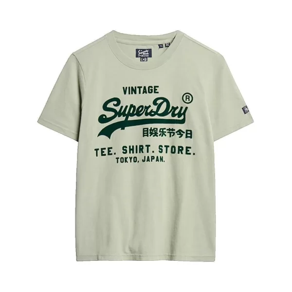 T-shirt με κοντά μανίκια Superdry T-shirt Classic Vintage Logo Graphic décontracté