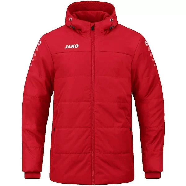 Σακάκια Jako Veste Coachjacke Team avec capuche rouge