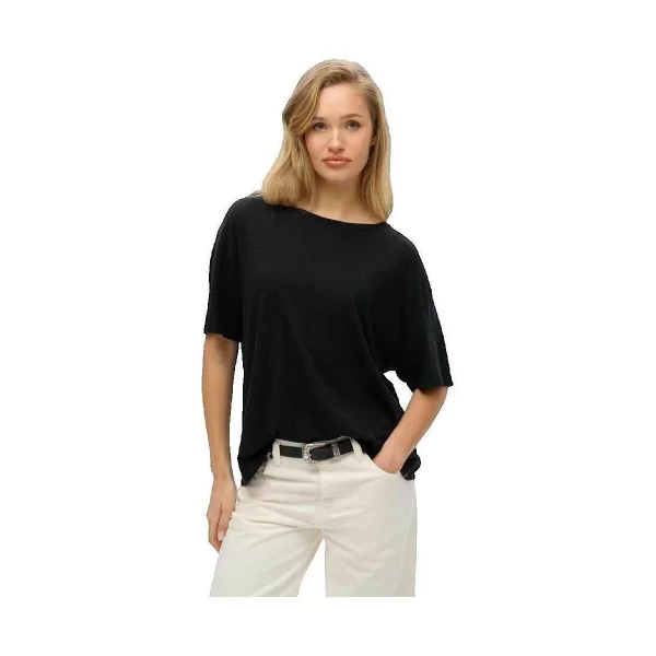 T-shirt με κοντά μανίκια Superdry T-shirt Studios à épaules tombantes