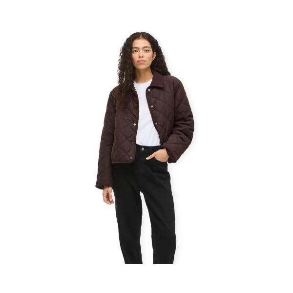 Παλτό Vila Quilted Jacket Quila - Coffee Bean