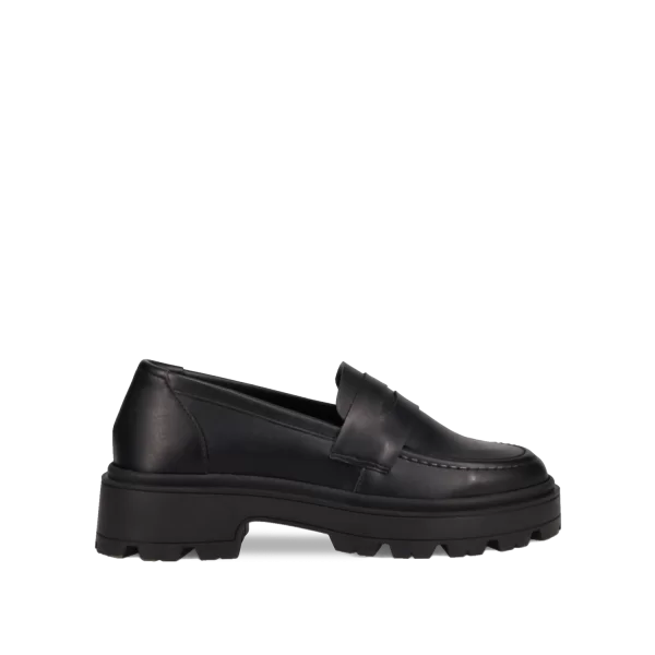 Μαύρο chunky loafer
