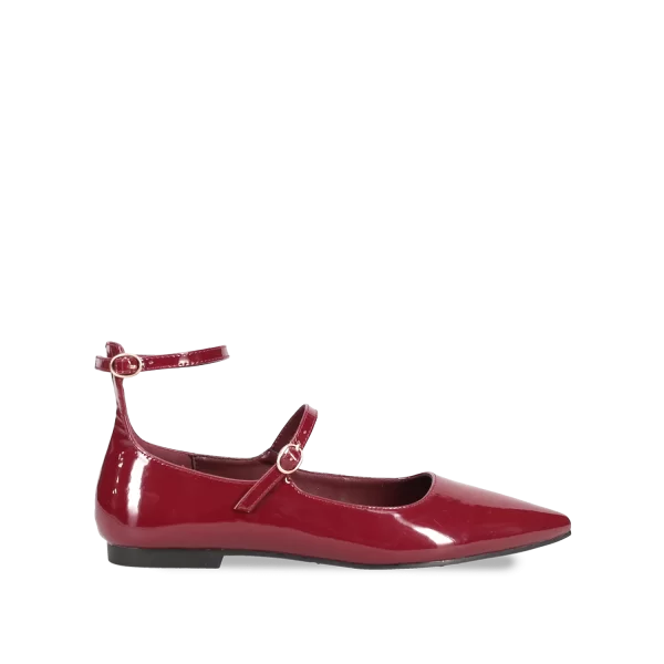 Μπορντώ μπαλαρίνα λουστρίνι