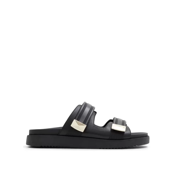 Μαύρο σανδάλι CORALINA