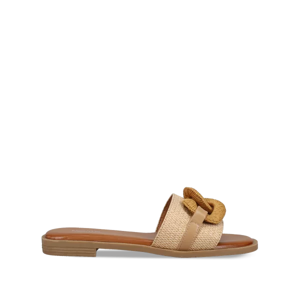 Μπεζ σανδάλι