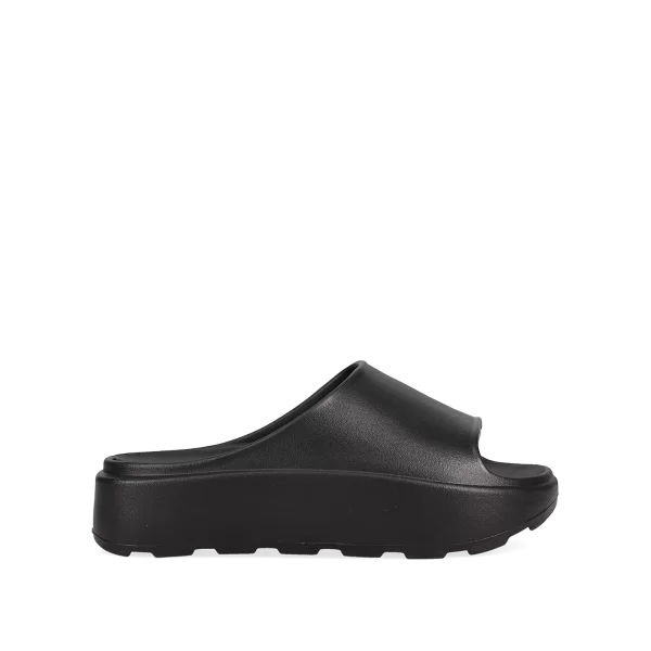 Μαύρη chunky slide σαγιονάρα