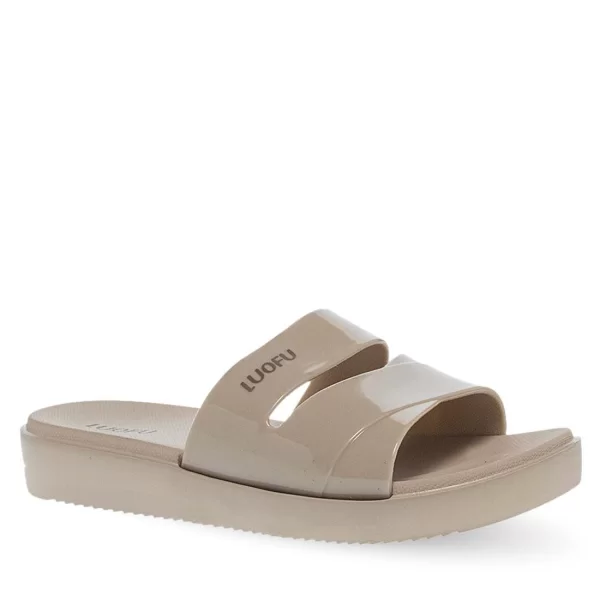 Γυναικείες Σαγιονάρες Θαλάσσης Με Φάσα | Parex | 11831085 | Μπεζ