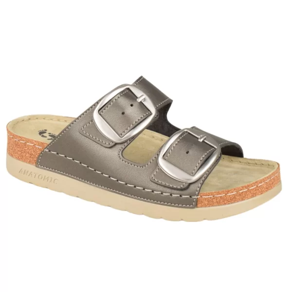 Γυναικείες Ανατομικές Παντόφλες | Vesna | 880488 | Ατσαλί