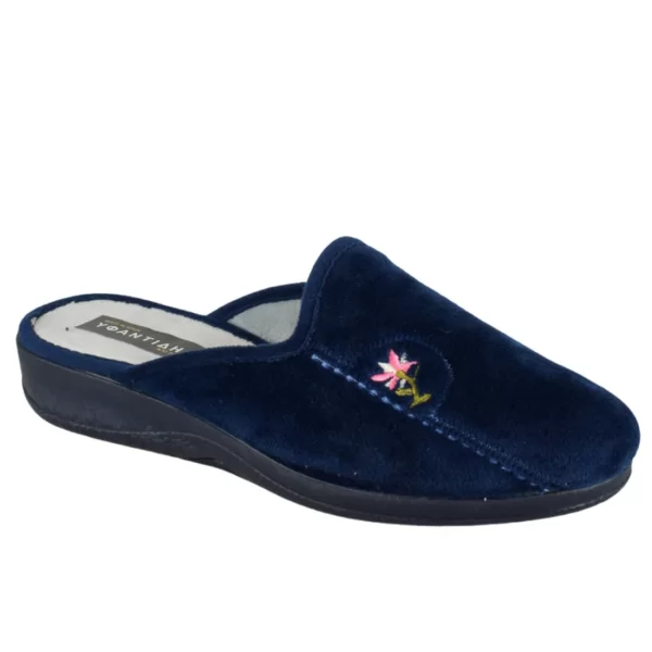 Γυναικείες Παντόφλες Σπιτιού | Υφαντίδης | 520102 | Μπλε
