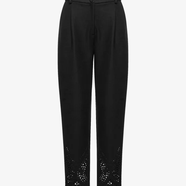 Pleated Pants in Black
