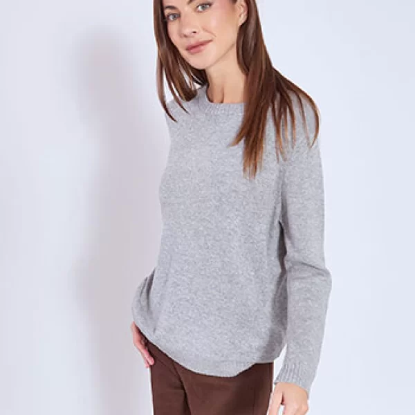 Πουλόβερ πλεκτό με βισκόζη WT7616.4255+2