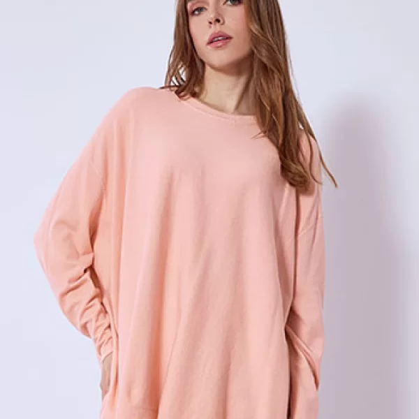 Πουλόβερ με ριπ λεπτομέρειες WT1794.4153+7