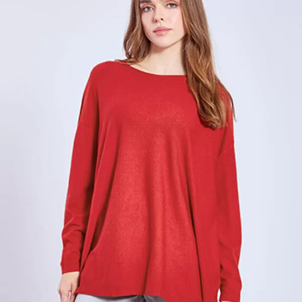 Πουλόβερ με ριπ λεπτομέρειες WT1794.4153+3