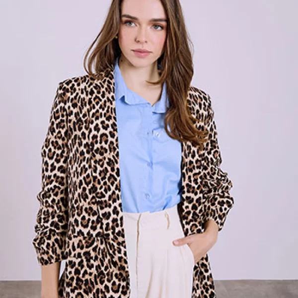 Σακάκι λεοπάρ SQ7702.5078+1
