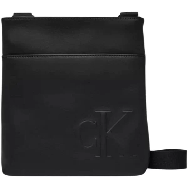 Τσάντες ώμου Calvin Klein Jeans BOLD CK FLATPACK LV04D3344G