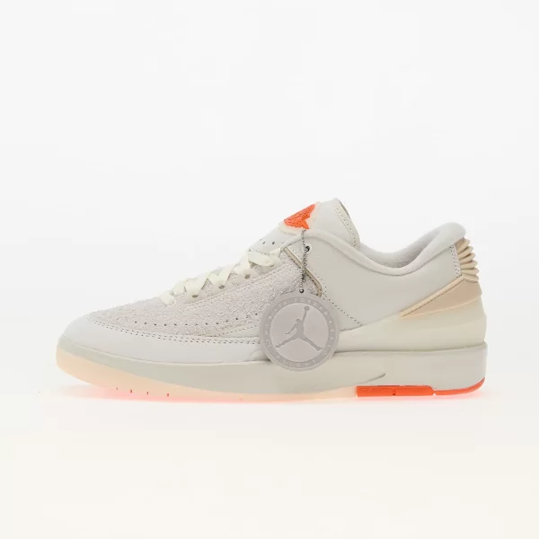 Sneakers Air Jordan 2 Retro Low SP White/ Sail-Light Bone-Bright Mandarin EUR 41