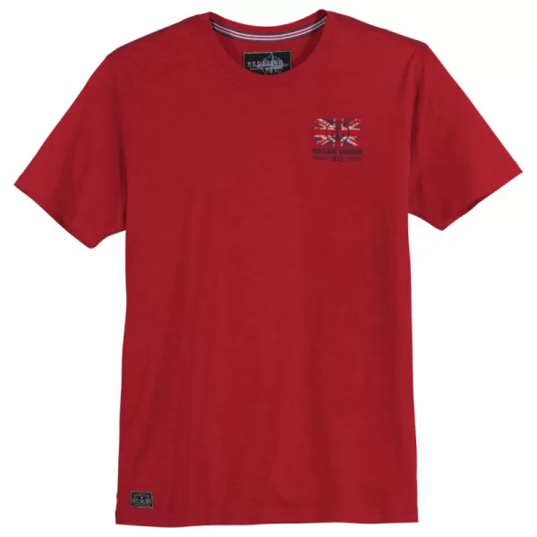 T-shirt από βαμβακερή φλάμα,