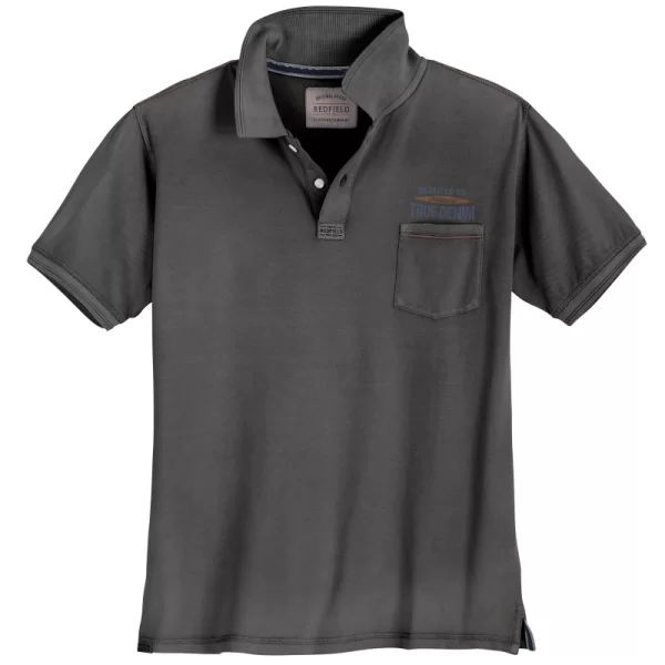 Stone Washed Polo pique 