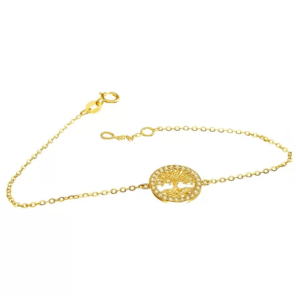 Βραχιόλι Κίτρινο Χρυσό 