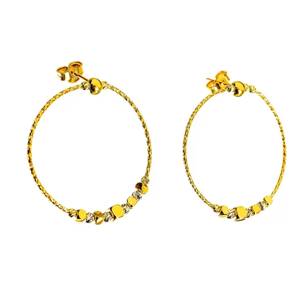 Σκουλαρίκια Κρίκοι Ιταλικοί κ14 ΣΚ1202