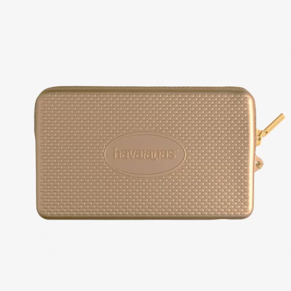HAVAIANAS MINI BAG PLUS COOL METALLIC (Διαστάσεις: 16.3 x 10εκ.) 4141386-7710 Gold