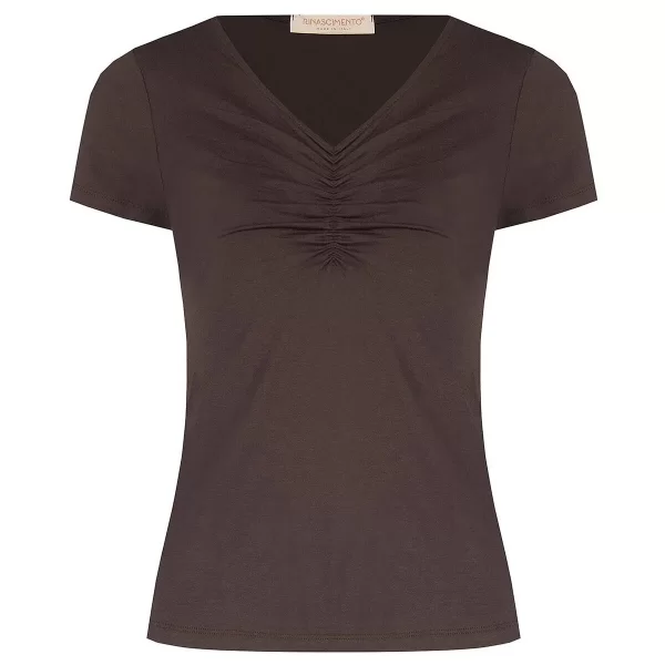 T-shirt με κοντά μανίκια Rinascimento CFC0128563003