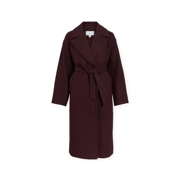 Παλτό Vila Fikka Long Jacket - Fig