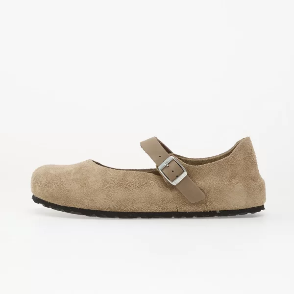 Sneakers Birkenstock Mantova Suede Leather Women Taupe EUR 40