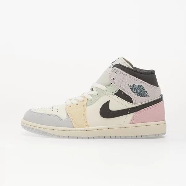 Sneakers Air Jordan 1 Mid Se Sail/ Iced Jade-Anthracite-Jade Aura EUR 42
