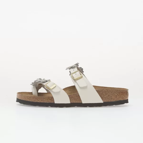 Sneakers Birkenstock Mayari Flower Embellishment Leather Women White EUR 37
